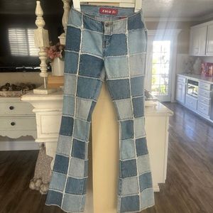 Zana Di Patchwork Jeans